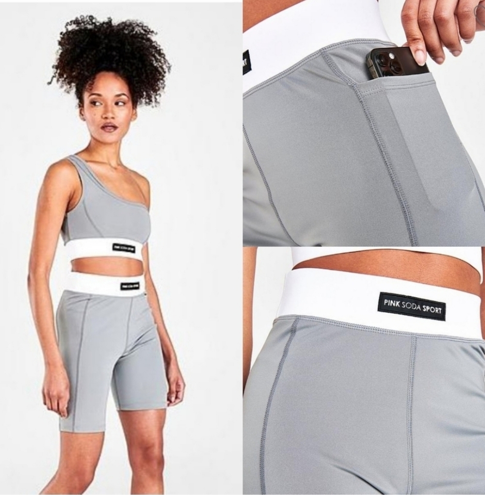 Pink Soda Sport Womens Sculpt Bike Shorts